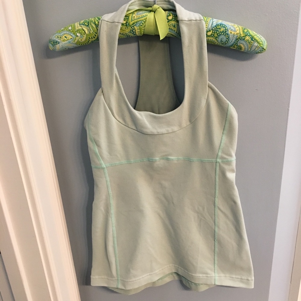 Lululemon mint green workout top